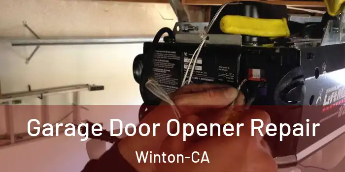  Garage Door Opener Repair Winton-CA